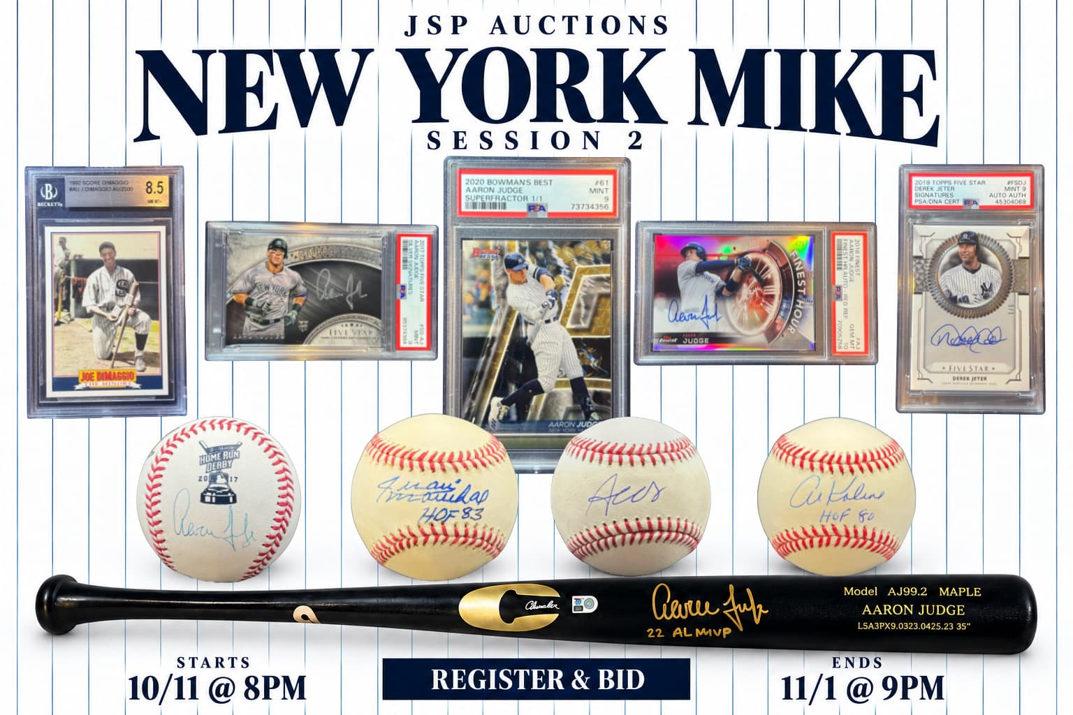 Legacy In Pinstripes: The New York Mike Collection Session 2
