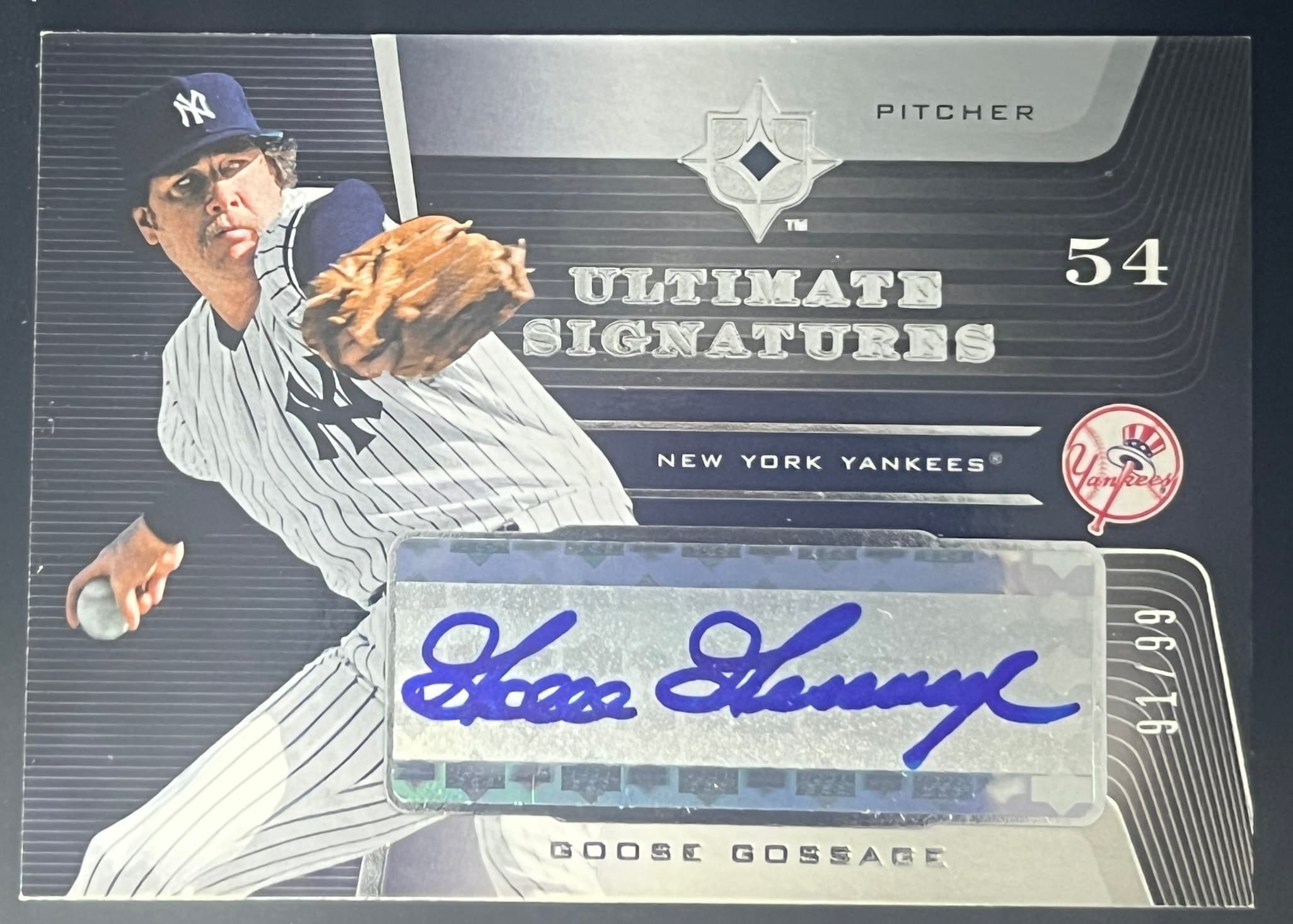 2004 Upper Deck Ultimate Collection Signatures Goose Gossage 91/99