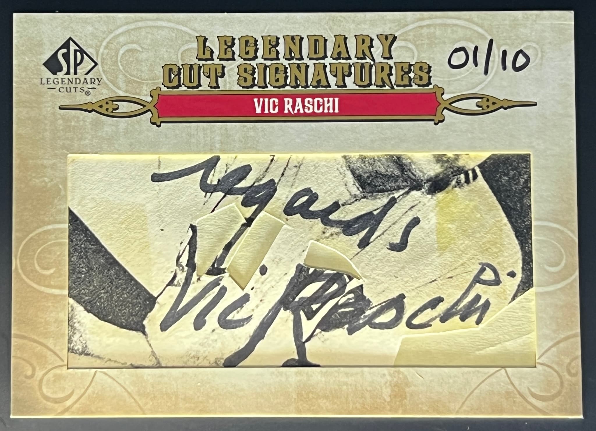 2011 Sp Legendary Cuts Vic Raschi 1/10