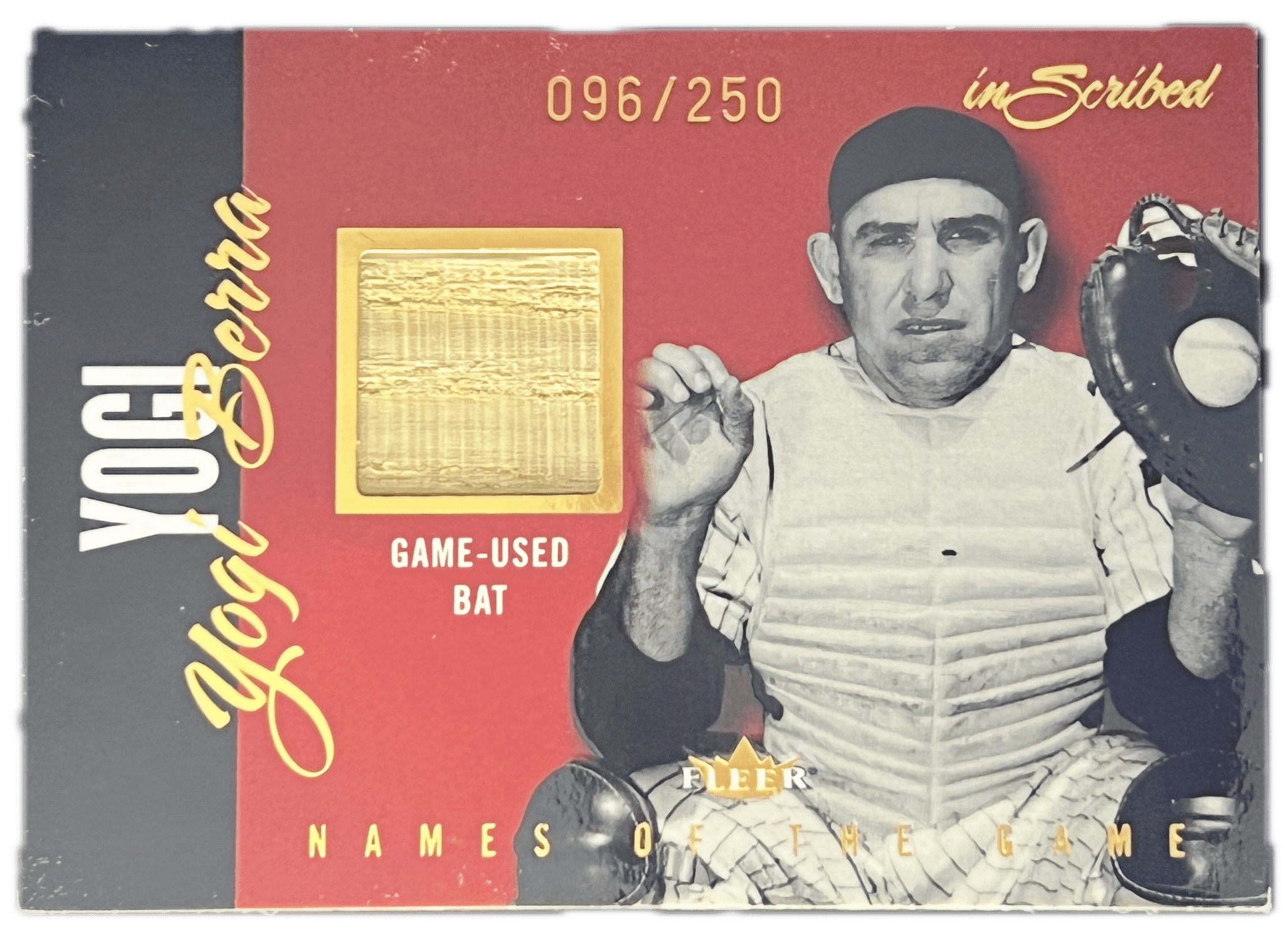 2004 Fleer Inscribed Names of the Game Yogi Berra 096/250