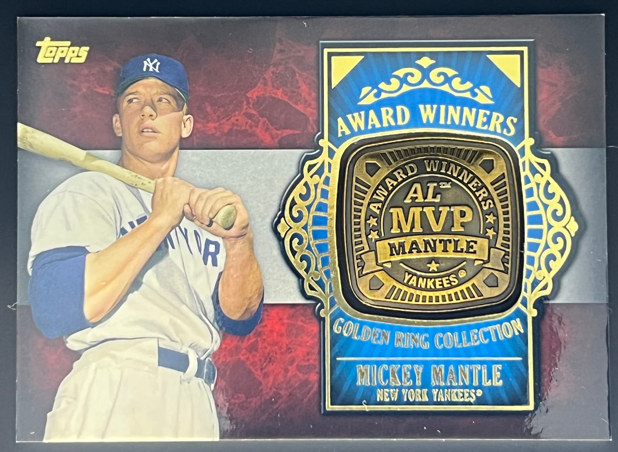 2012 Topps Award Winners Mickey Mantle 1956 AL MVP Award