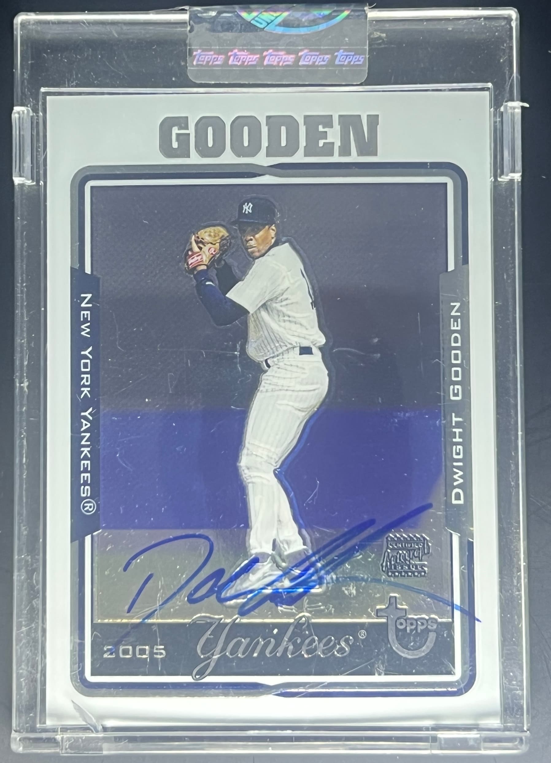 2005 Topps Retired Signatures Dwight Gooden Auto
