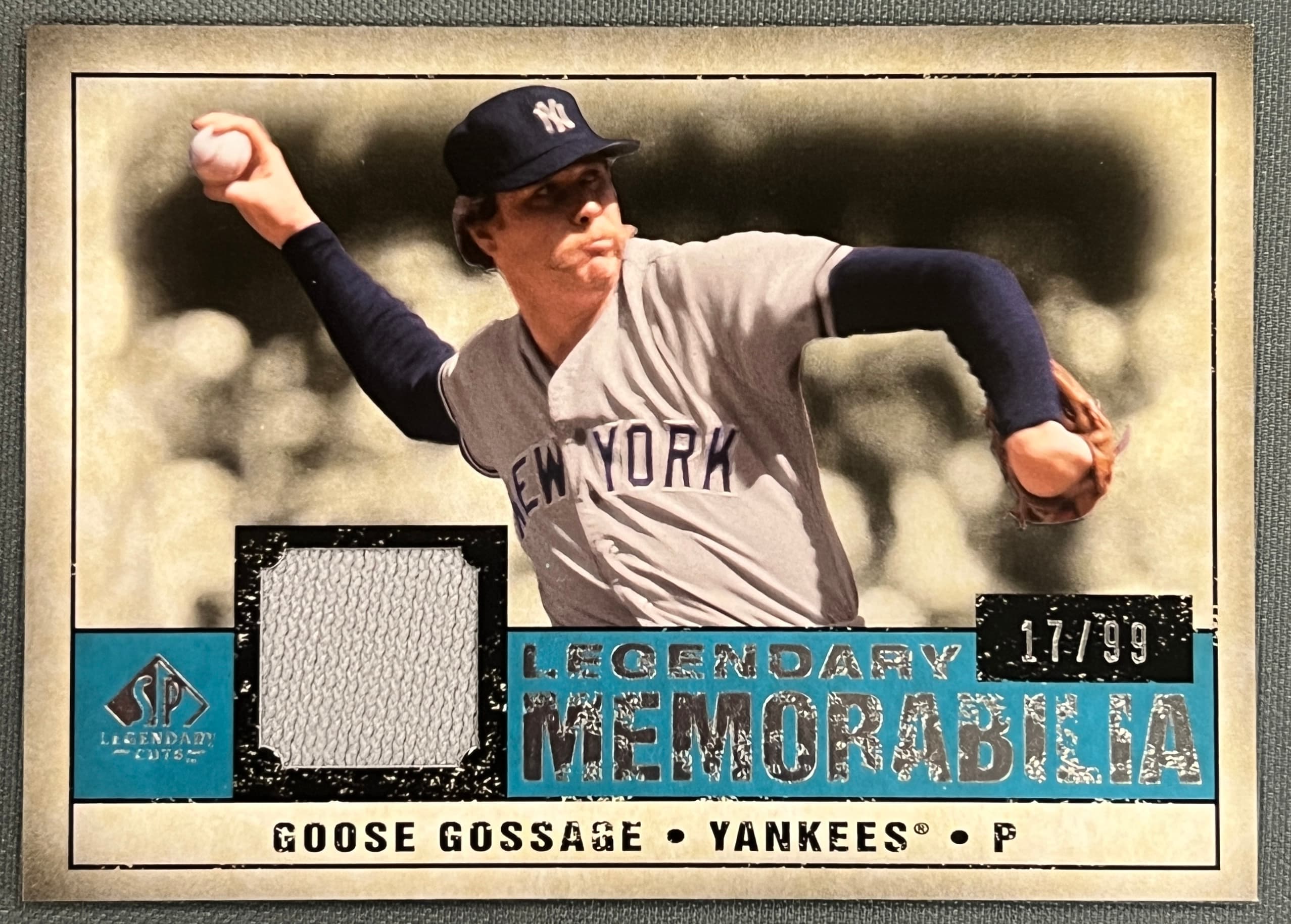 2008 SP Legendary Cuts Goose Gossage 17/99