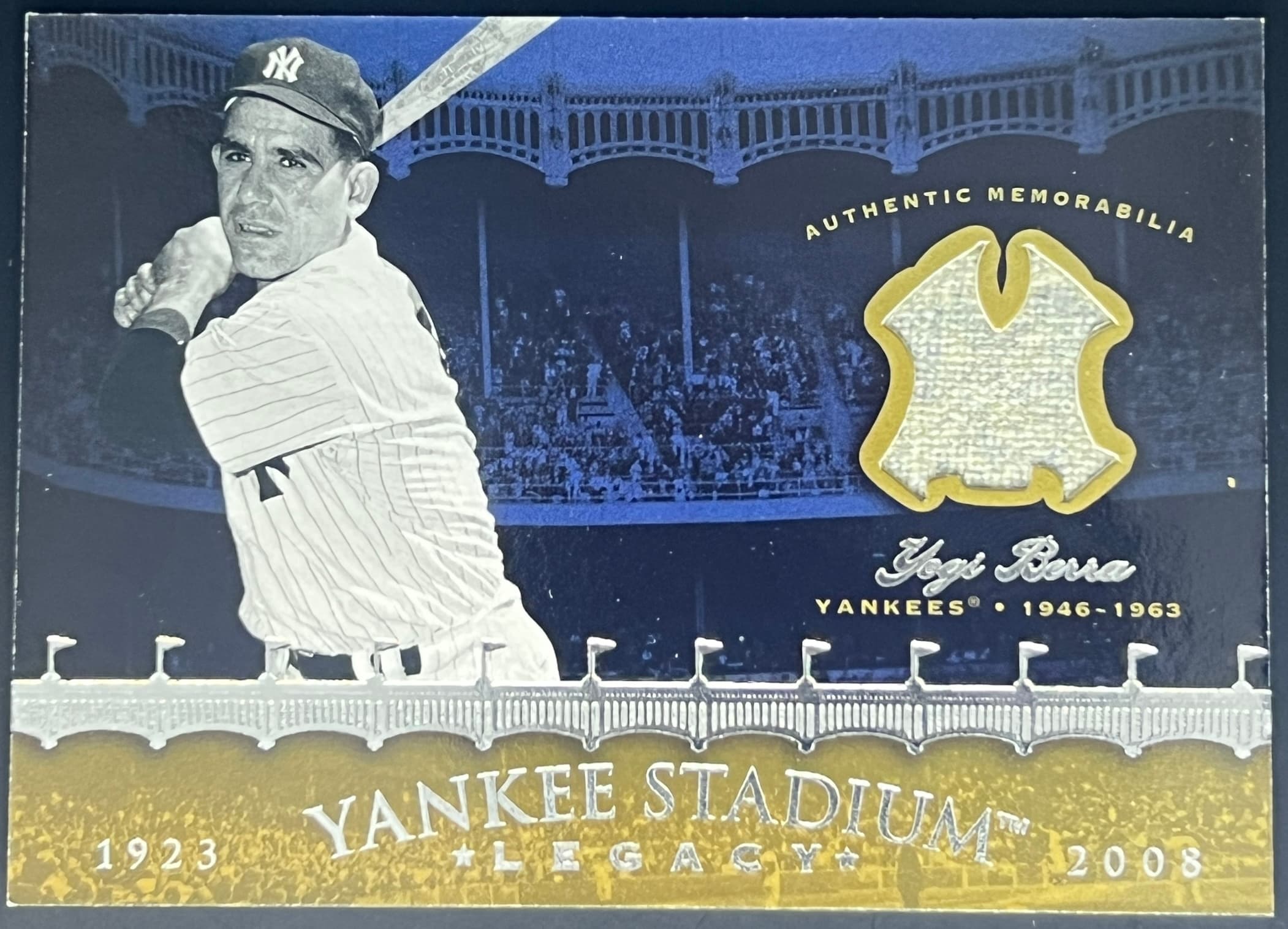 2008 Uppper Deck Yankee Stadium Legacy Yogi Berra