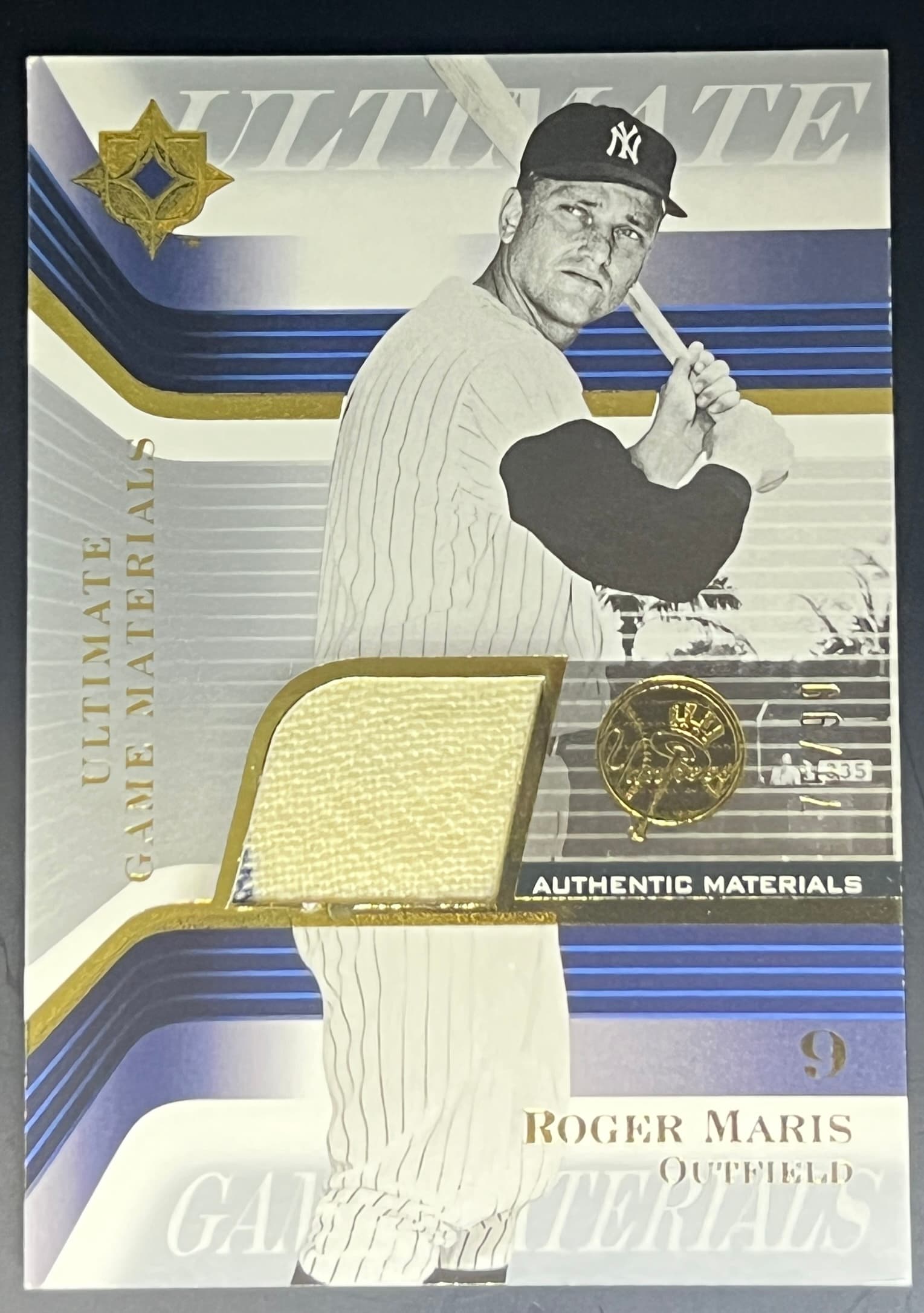2004 Upper Deck Ultimate Roger Maris Ultimate Game Materials 75/99