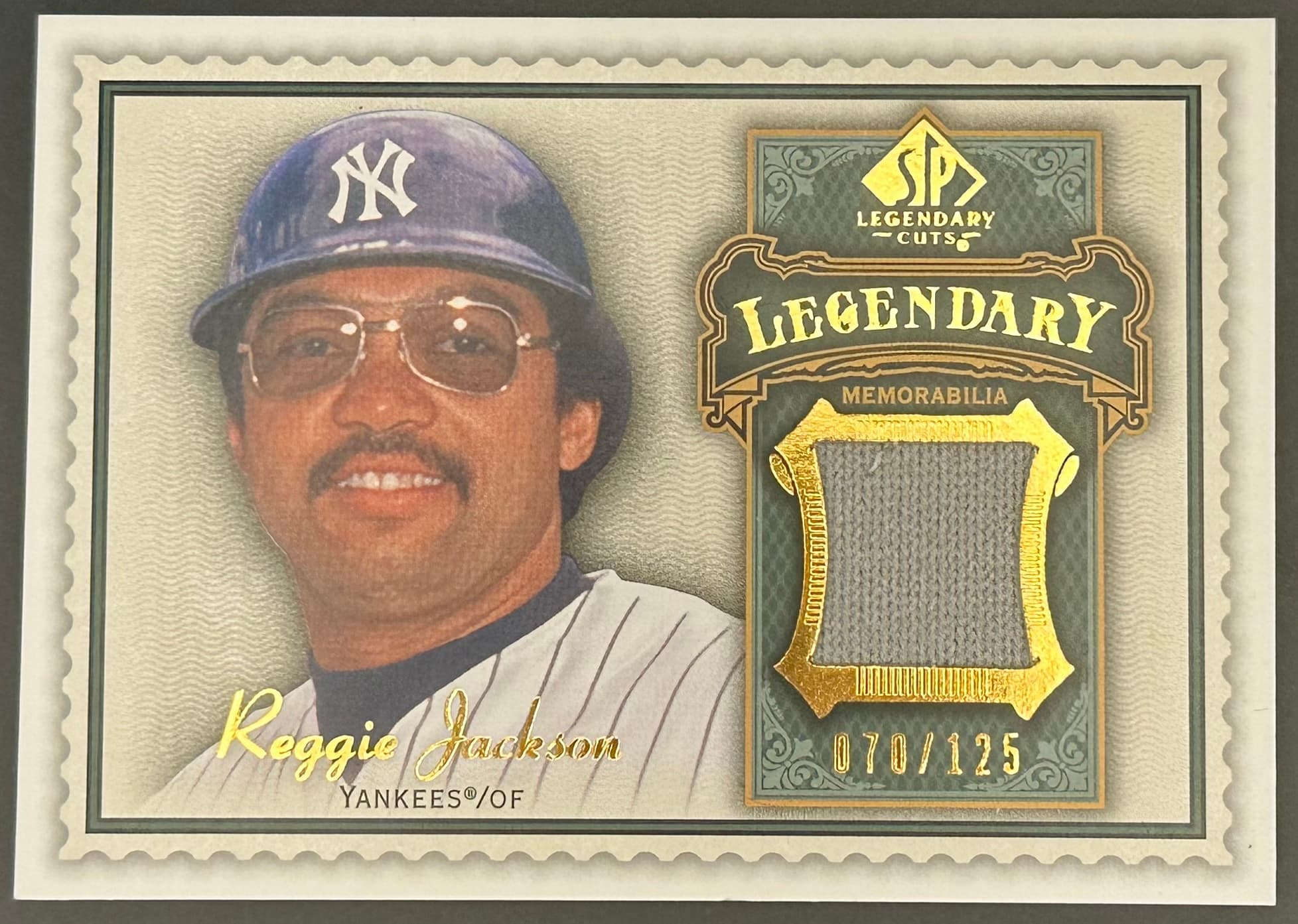 2009 SP Legendary Cuts Reggie Jackson 70/125