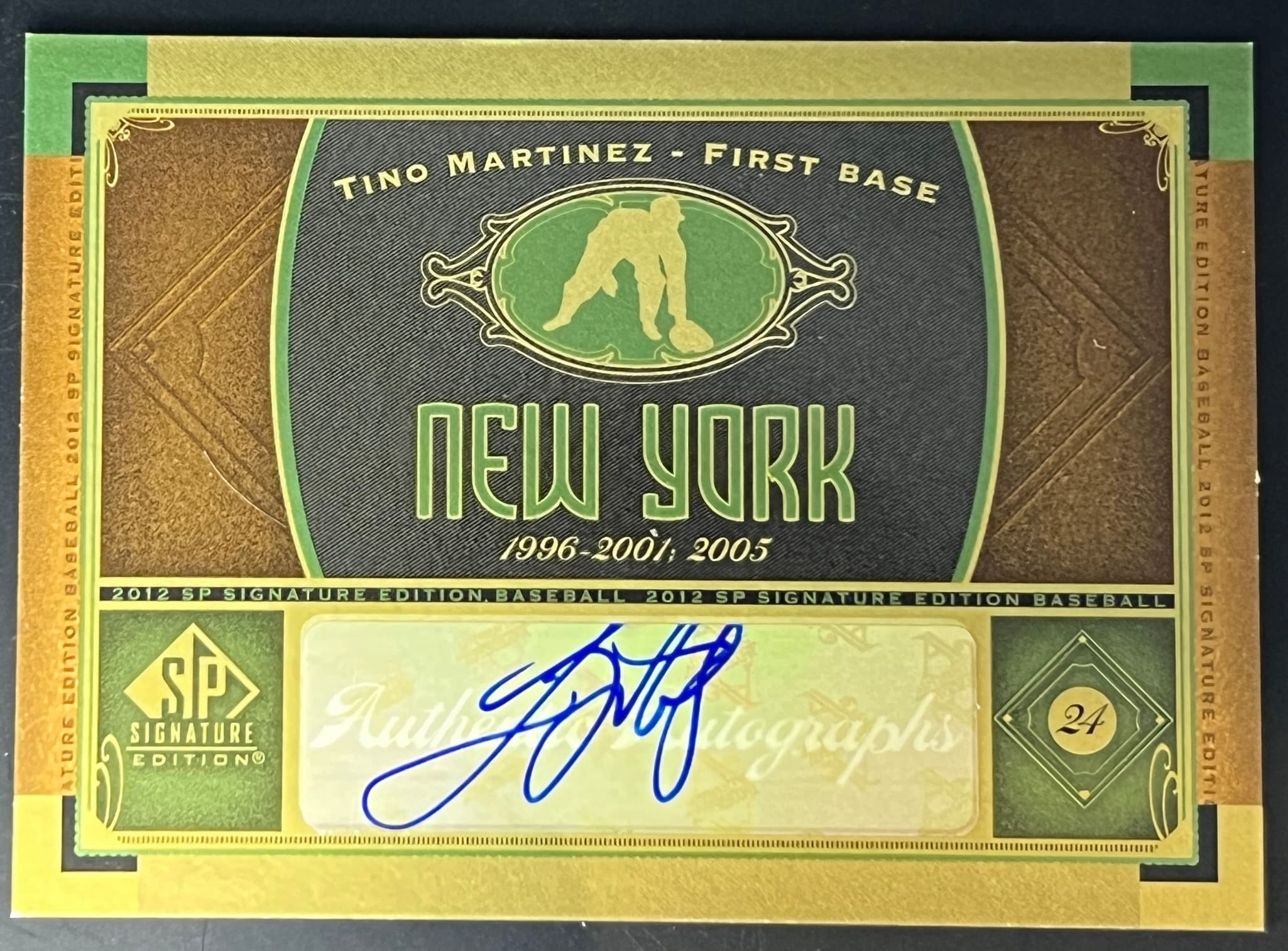 2012 SP Signature Edition Tino Martinez Auto