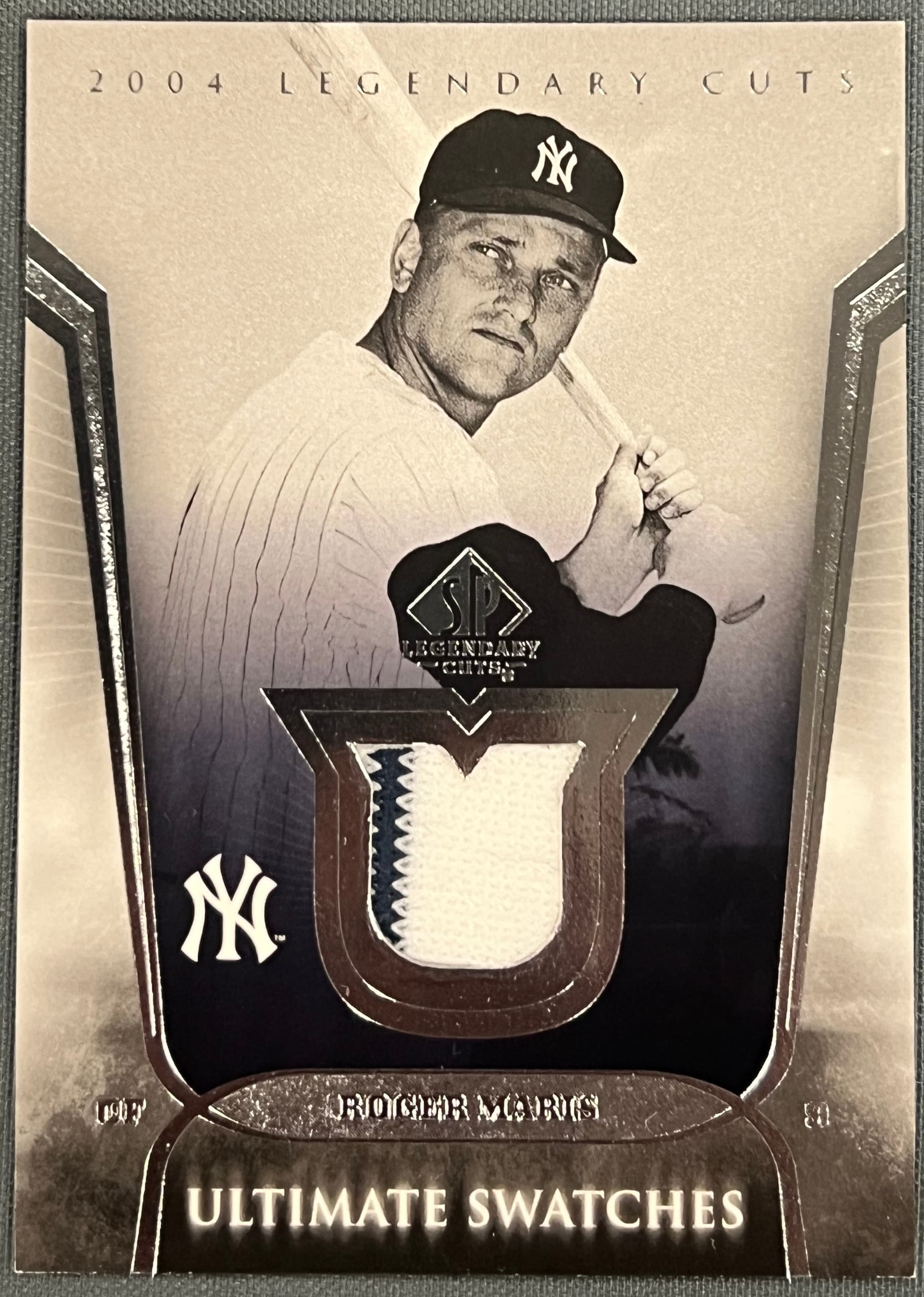 2004 SP Legendary Cuts Ultimate Swatches Roger Maris