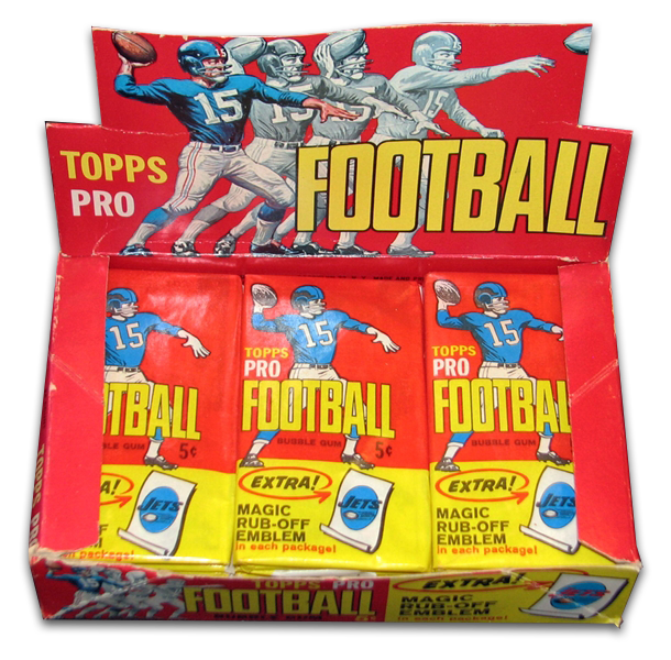 Topps Pro Football box